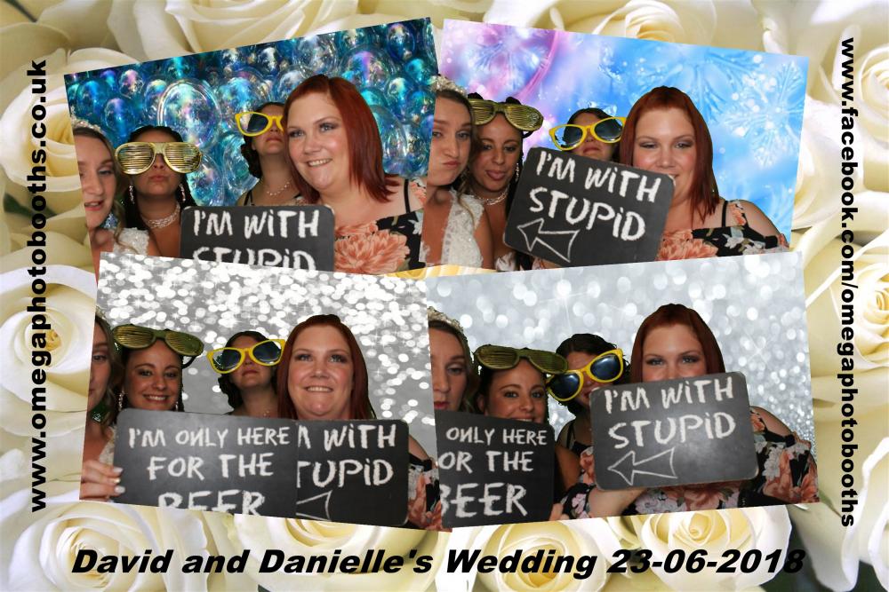 David & Danielle's Wedding | View more photos from the event at gallery.omegaphotobooths.co.uk/u/Omega-Photobooths/David-Danielles-Wedding